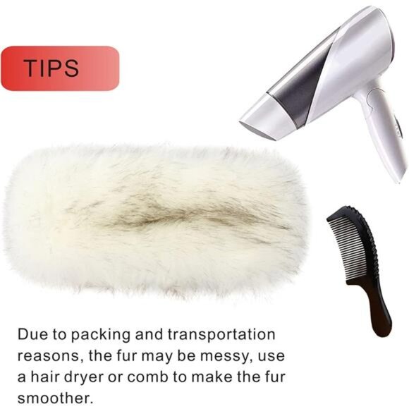 Winter Ear Warmer Headband for Women - Elastic Earmuff Style - Picture 7 of 7